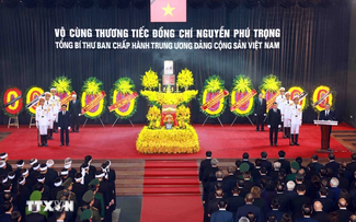  Lễ truy điệu Tổng Bí thư Nguyễn Phú Trọng