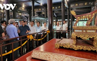 Thủ tướng Phạm Minh Chính thăm, kiểm tra các công trình, dự án tại tỉnh Thừa Thiên - Huế