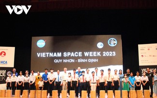 Nhiều hoạt động trong tuần lễ NASA Việt Nam tại Bình Định