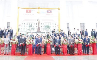 Khánh thành Học viện Chính trị Công an Lào, quà tặng của Chính phủ Việt Nam