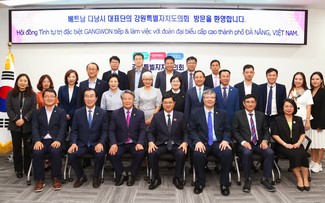 Hiệp hội VKBIA hỗ trợ  kết nối thành phố Đà Nẵng (Việt Nam) và Tỉnh tự trị đặc biệt Gangwon (Hàn Quốc)