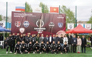 Khai mạc giải bóng đá cộng đồng đầu tiên tại Liên bang Nga