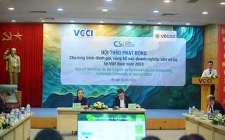 Phát động Chương trình đánh giá doanh nghiệp bền vững Việt Nam 2024