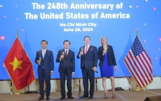 Kỷ niệm lần thứ 248 Ngày Quốc khánh Hoa Kỳ tại Thành phố Hồ Chí Minh