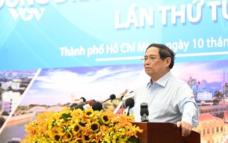 Thủ tướng Phạm Minh Chính chủ trì Hội nghị lần thứ tư Hội đồng điều phối vùng Đông Nam Bộ