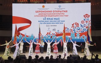 เปิดวันงานวัฒนธรรมเวียดนามในประเทศรัสเซีย