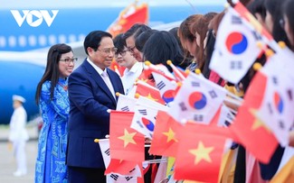 การเยือนสาธารณรัฐเกาหลีของนายกรัฐมนตรี ฝ่ามมิงชิ้ง ประสบความสำเร็จอย่างงดงาม