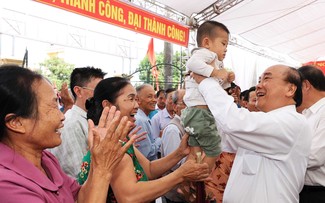 Vietnam centers on serving people in all activities