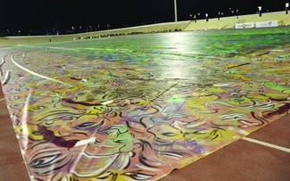 Qatar sets Guinness World Record with largest canvas painting