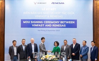 VinFast hợp tác Tập đoàn Điện tử Nhật Bản Renesas phát triển ô tô điện