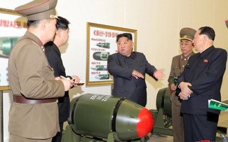 Corea del Norte presenta sus nuevas ojivas nucleares