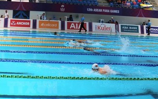 ASEAN Para Games 12: los nadadores vietnamitas ganan este miércoles 11 medallas de oro más