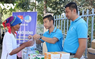 La juventud vietnamita se entrega por el bienestar de las comunidades remotas en Dak Lak 