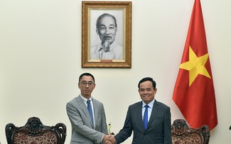 Vicepremier de Vietnam recibe a vicepresidente de grupo chino Huawei