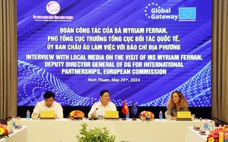  Vietnam y UE promueven cooperación en materia de desarrollo sostenible y adaptación al cambio climático