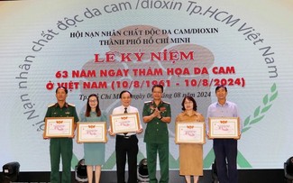 Ciudad Ho Chi Minh conmemora 63 años del “desastre del agente naranja” en Vietnam