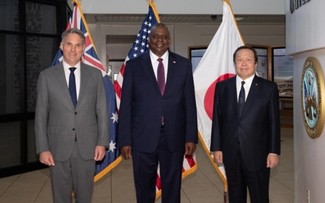 USA und Australien wollen Zusammenarbeit mit Japan in der Verteidigung verstärken