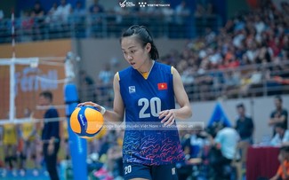 Volleyballspielerin Tran Tu Linh steht vor Antritt bei T-League