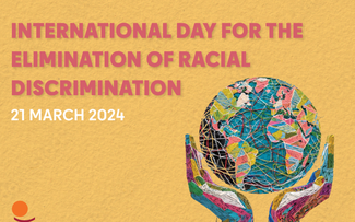 Die Welt und die Herausforderungen bei der Beseitigung rassistischer Diskriminierung.