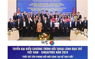 Dialog für junge Führungskräfte Vietnams und Singapurs