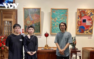 Ausstellung „Dialog“: Förderung der Lackkunst in Vietnam