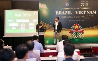 Brazilian football legends to land in Da Nang
