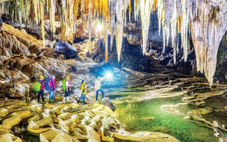 สำรวจระบบถ้ำธรรมชาติปูซามก๊าบ ถ้ำที่สวยงามที่สุดในภาคตะวันตกเฉียงเหนือ 