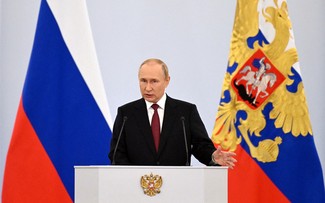  Russlands Präsident besiegelt Einnahme der vier Gebiete der Ukraine zu Russland