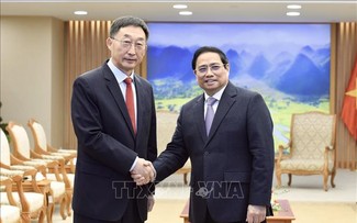 Premierminster Pham Minh Chinh empfängt den Sekretär des Parteikomitees der Autonomen Guangxi der Zhuang, Liu Ning