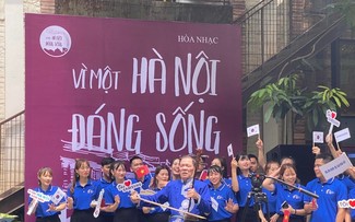 Concierto “Por un Hanói que vale la pena vivir” honran los espacios públicos de la capital