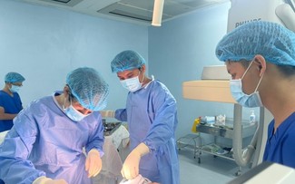 Cambio espectacular de un hospital en las afueras de Ciudad Ho Chi Minh
