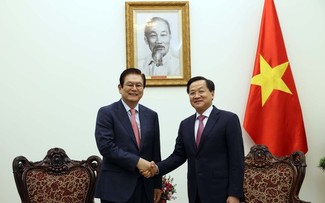 Lê Minh Khai reçoit le vice-président du groupe sud-coréen Hyosung