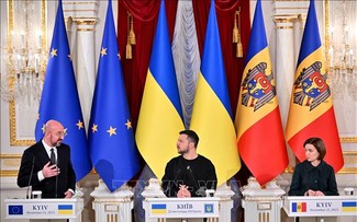 Ukraine et Moldavie: accord de principe de l'UE pour lancer des négociations d'adhésion le 25 juin