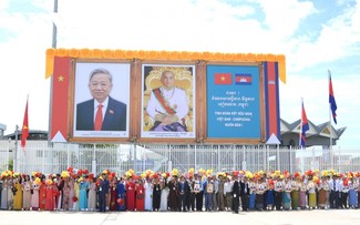 Tô Lâm entame sa visite d’État au Cambodge