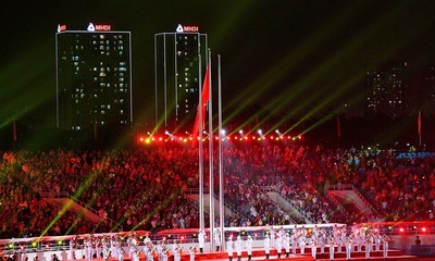 Eröffnung der 31. Südostasienspiele in Hanoi