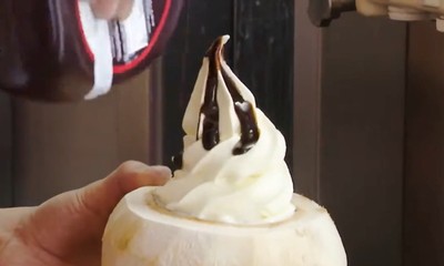 Кокосовое мороженое «Хангтхан» – вкусный десерт 