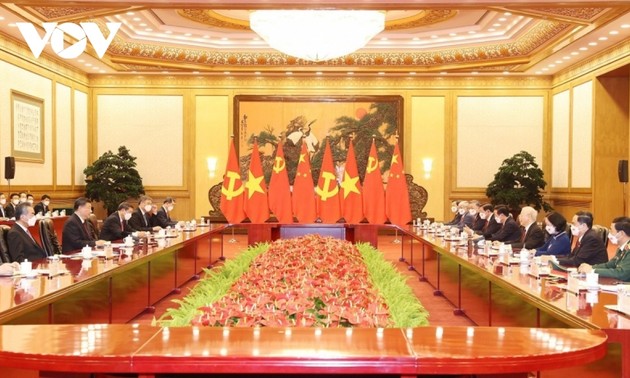 Dorong Hubungan Vietnam-Tiongkok Berkembang Secara Baik, Stabil dan Berkelanjutan