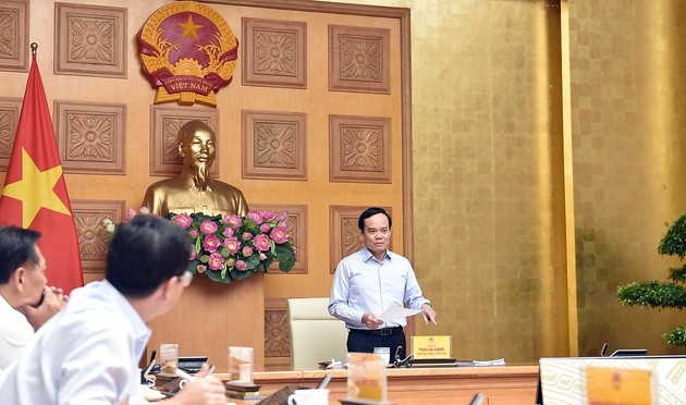 Deputi PM Tran Luu Quang Memimpin Sidang Dewan Penilaian Perancangan Perlindungan dan Eksploitasi Sumber Hasil Perikanan