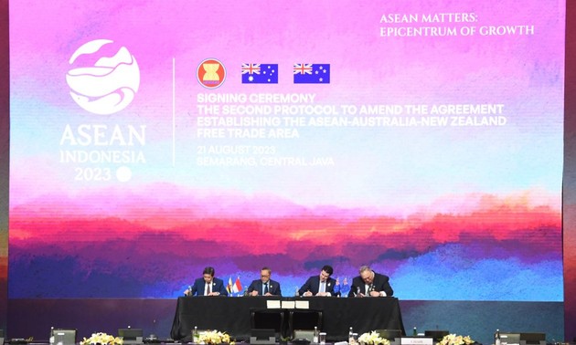 ASEAN Mendorong Kerja Sama Ekonomi dengan Australia dan Selandia Baru