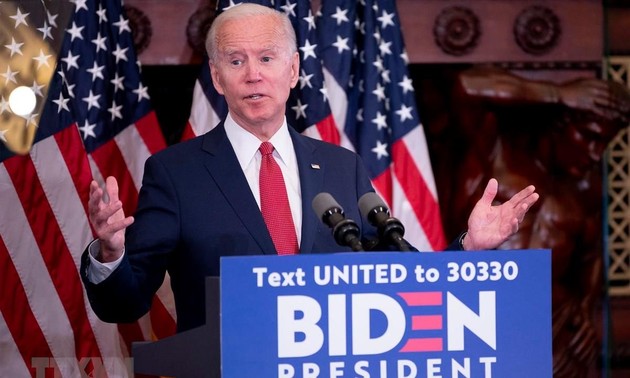 Pilpres AS 2020: Capres J.Biden menghentikan kampanye pemilihan karena wabah Covid-19