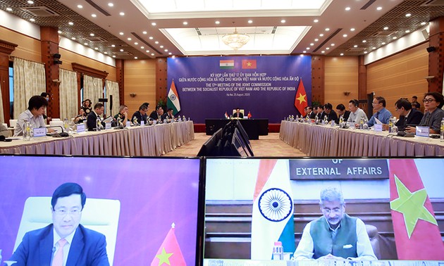 Vietnam-India berupaya mempertahankan perkembangan kerjasama perdagangan