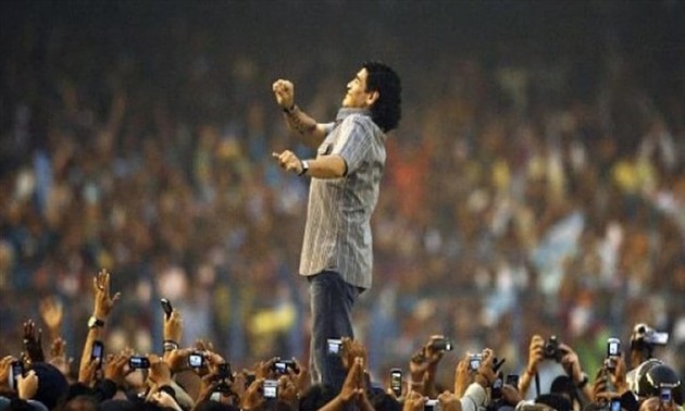 Karier jaya Diego Maradona melalui foto-foto