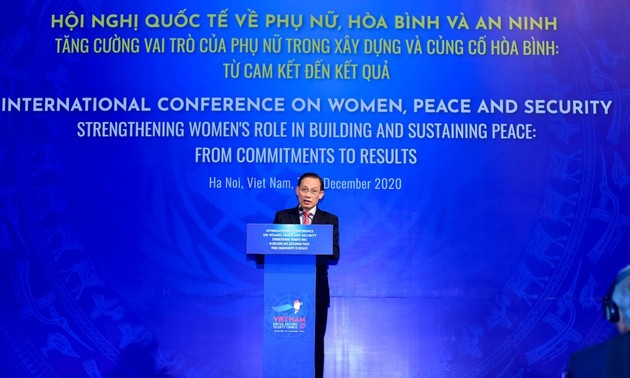 Konferensi Internasional tentang Perempuan, Perdamaian, dan Keamanan Mengesahkan “Komitmen Aksi Ha Noi”