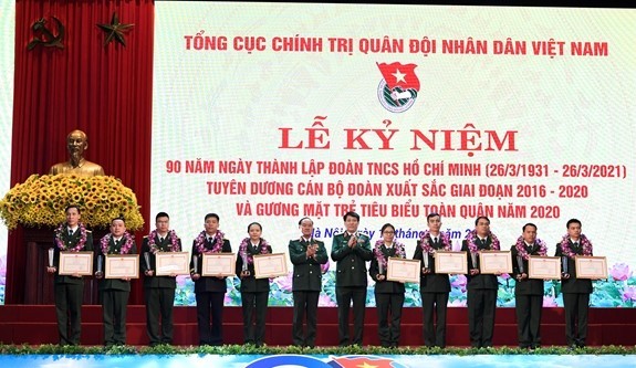 Upacara Peringatan 90 Tahun Berdirinya Liga Pemuda Komunis Ho Chi Minh
