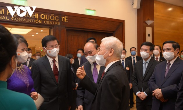Sekjen Nguyen Phu Trong: Menjaga dan Memupuk Hubungan Istimewa Vietnam-Laos Kian Berkembang