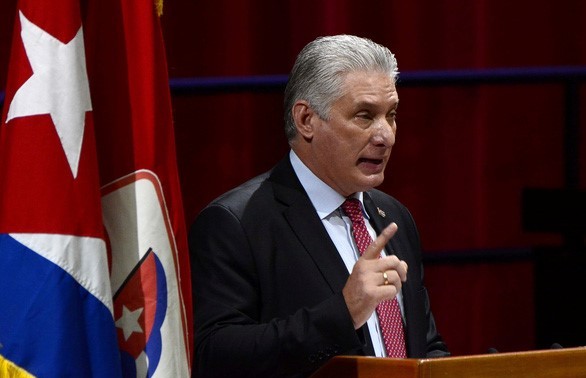 Presiden Kuba Tegaskan Tanah Airnya Tenteram Tanpa Peduli Informasi Salah