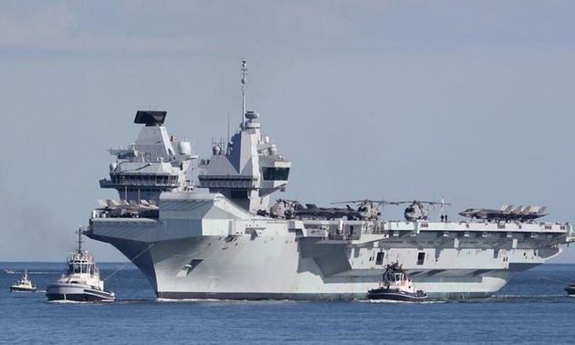 Jepang-Inggris Lakukan Latihan Perang Maritim Gabungan