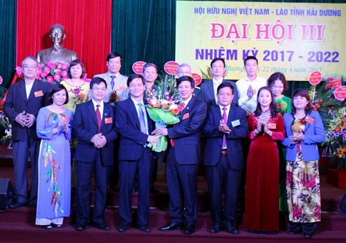Asosiasi Persahabatan Vietnam-Laos Provinsi Hai Duong Turut Memupuk Solidaritas Vietnam-Laos