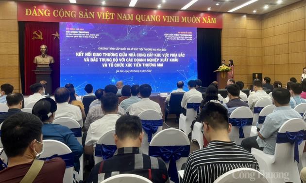 Konektivitas antara Pemasok Kawasan Vietnam Utara dan Sebelah Utara daerah Trung Bo dengan Badan Usaha Ekspor