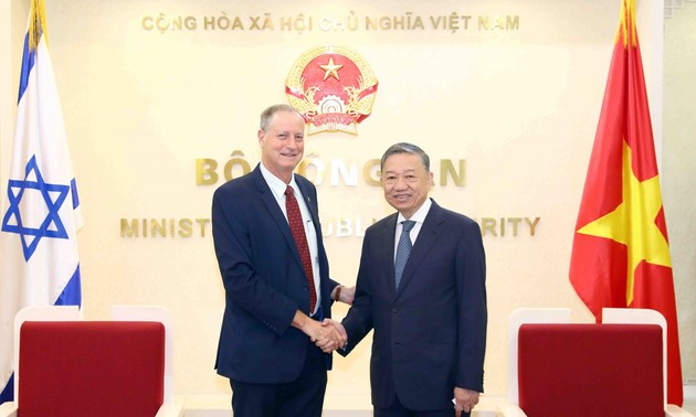 Menteri To Lam Terima Dubes Luar Biasa dan Berkuasa Penuh Israel untuk Vietnam